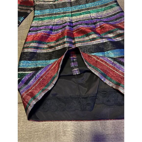 Trina Turk Striped New Years Eve Dress - Picture 6 of 9